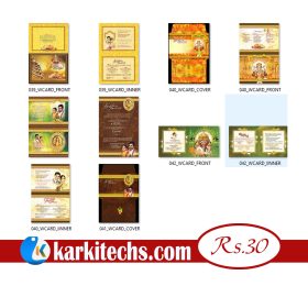 30052021-NEW WEDDING INVITATION PSD FILES