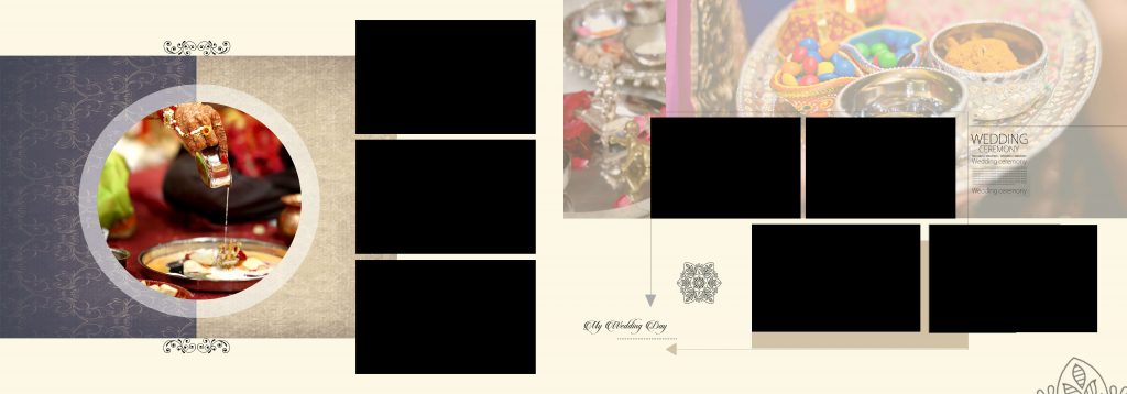 INDIAN WEDDING ALBUM PSD TEMPLATE 12X36 VOL-3