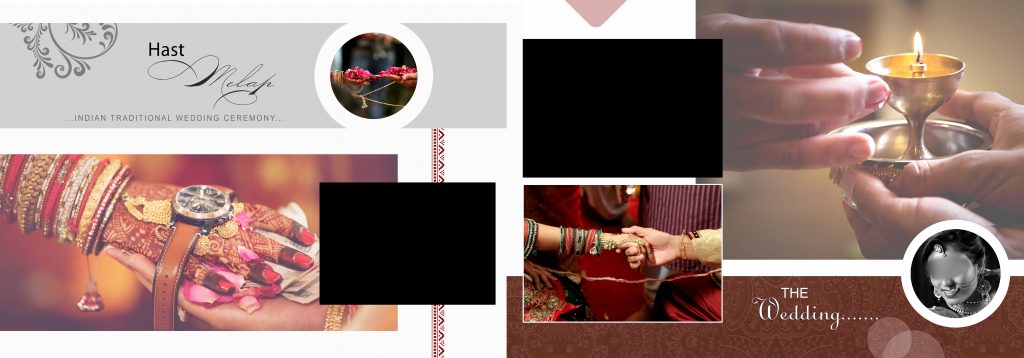 INDIAN WEDDING ALBUM PSD TEMPLATE 12X36 VOL-3
