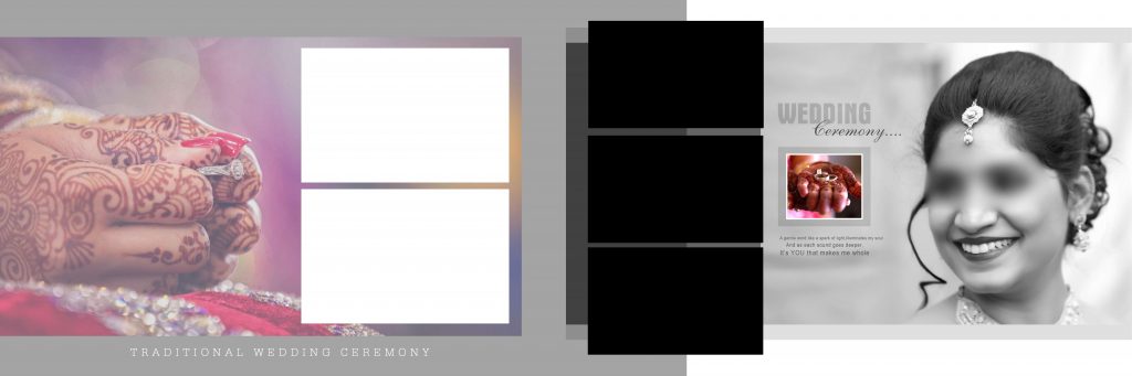 INDIAN WEDDING ALBUM PSD TEMPLATE 12X36 VOL-2