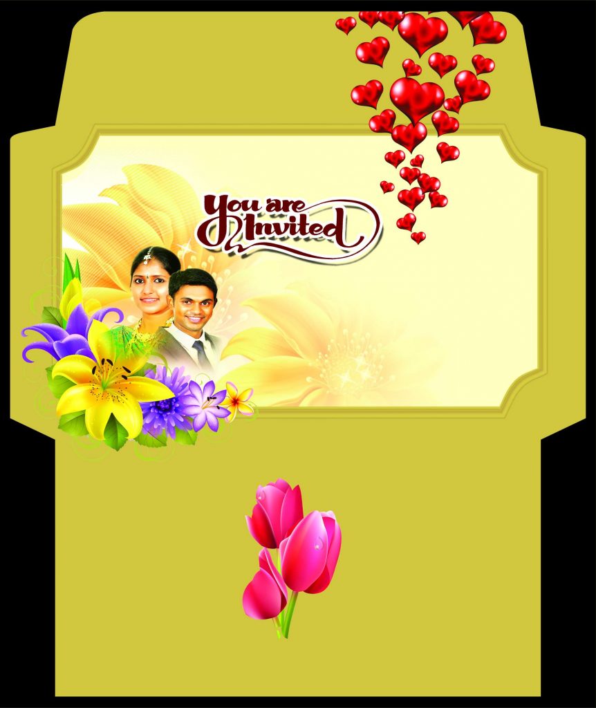 PREMIUM NEW WEDDING INVITATION COVER PSD FILES