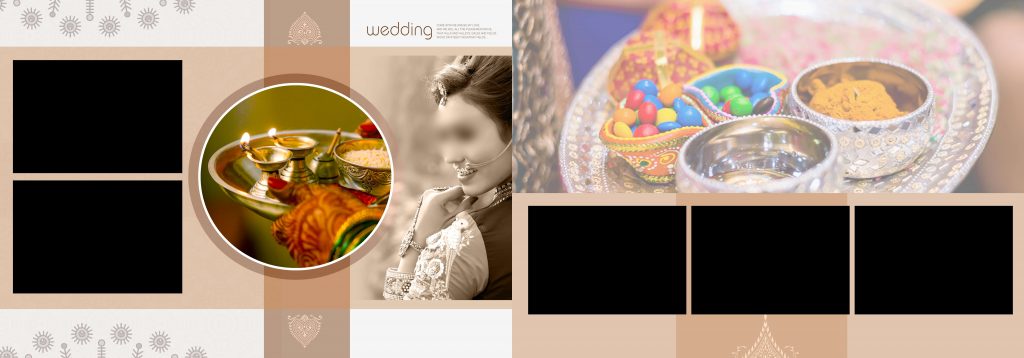 INDIAN WEDDING ALBUM PSD TEMPLATE 12X36 VOL-3