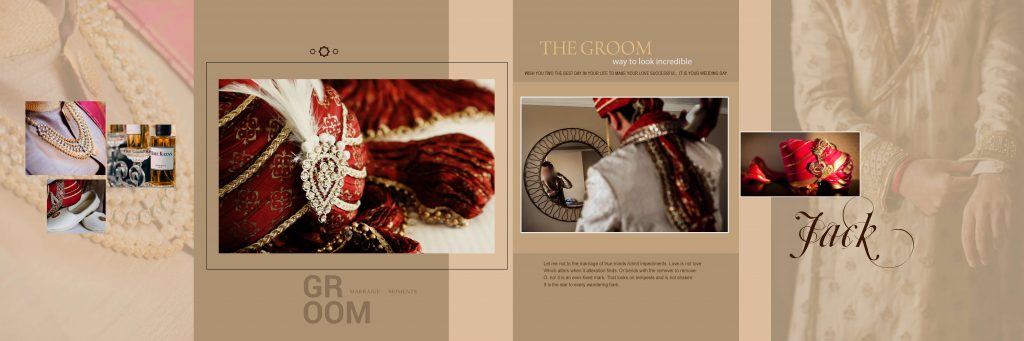 INDIAN WEDDING ALBUM PSD TEMPLATE 12X36 VOL-2
