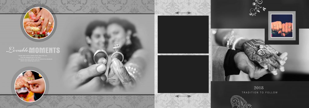 INDIAN WEDDING ALBUM PSD TEMPLATE 12X36 VOL-3