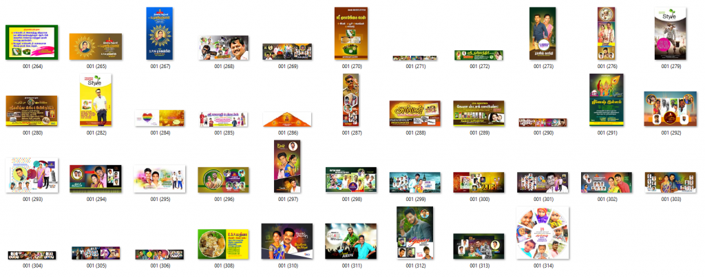 Mega Pack 19 GB Wedding Flex Psd Download
