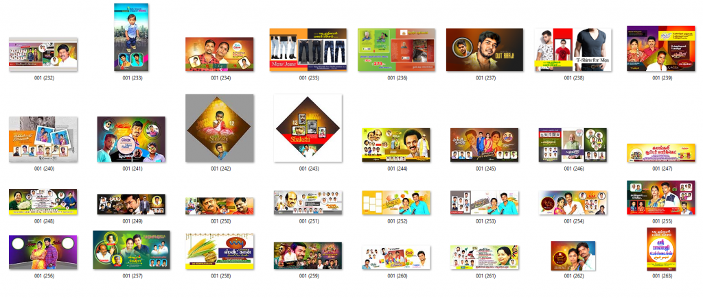 Mega Pack 19 GB Wedding Flex Psd Download