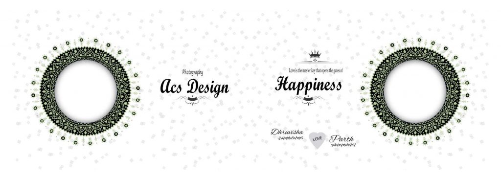 Wedding Album Cover PSD Free Download 12×36