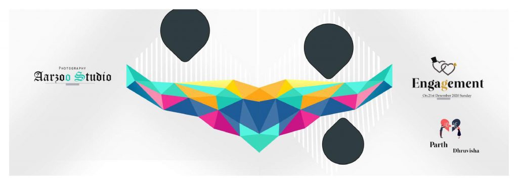 Wedding Album Cover PSD Free Download 12×36