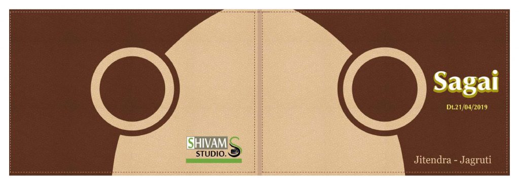 Wedding Album Cover PSD Free Download 12×36