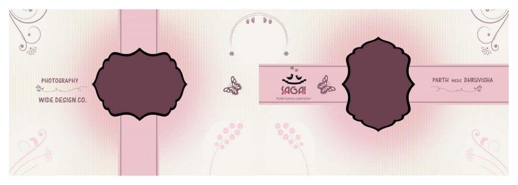 Wedding Album Cover PSD Free Download 12&times;36