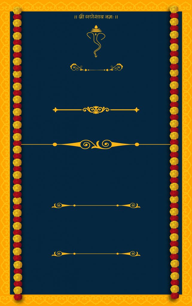 #Vol -1 Whatsapp Wedding Invitation PSD