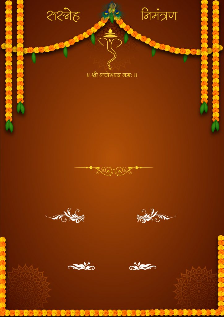 #Vol -1 Whatsapp Wedding Invitation PSD