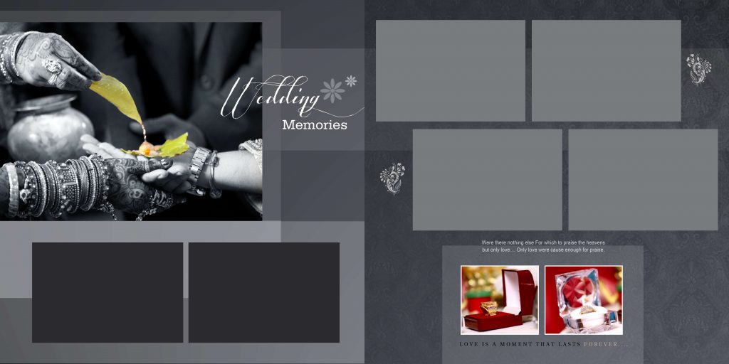 VOL-6-15×30 -INDIAN WEDDING ALBUM PSD TEMPLATE