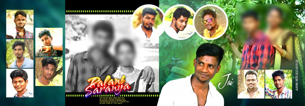Premium Tamil Wedding Flex Design Psd