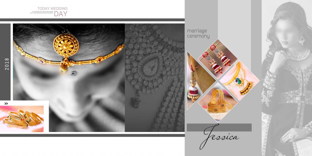 VOL-6-15×30 -INDIAN WEDDING ALBUM PSD TEMPLATE