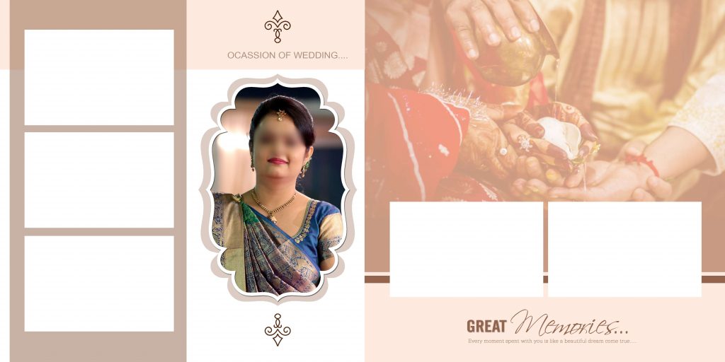 VOL-6-15×30 -INDIAN WEDDING ALBUM PSD TEMPLATE