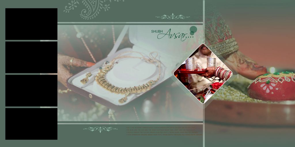 VOL-6-15×30 -INDIAN WEDDING ALBUM PSD TEMPLATE