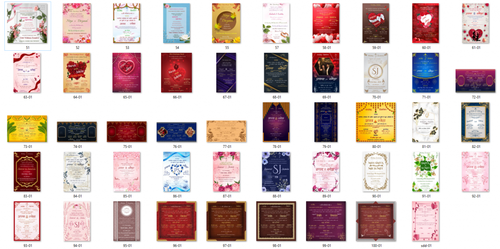 Whatsapp Wedding Invitation PSD