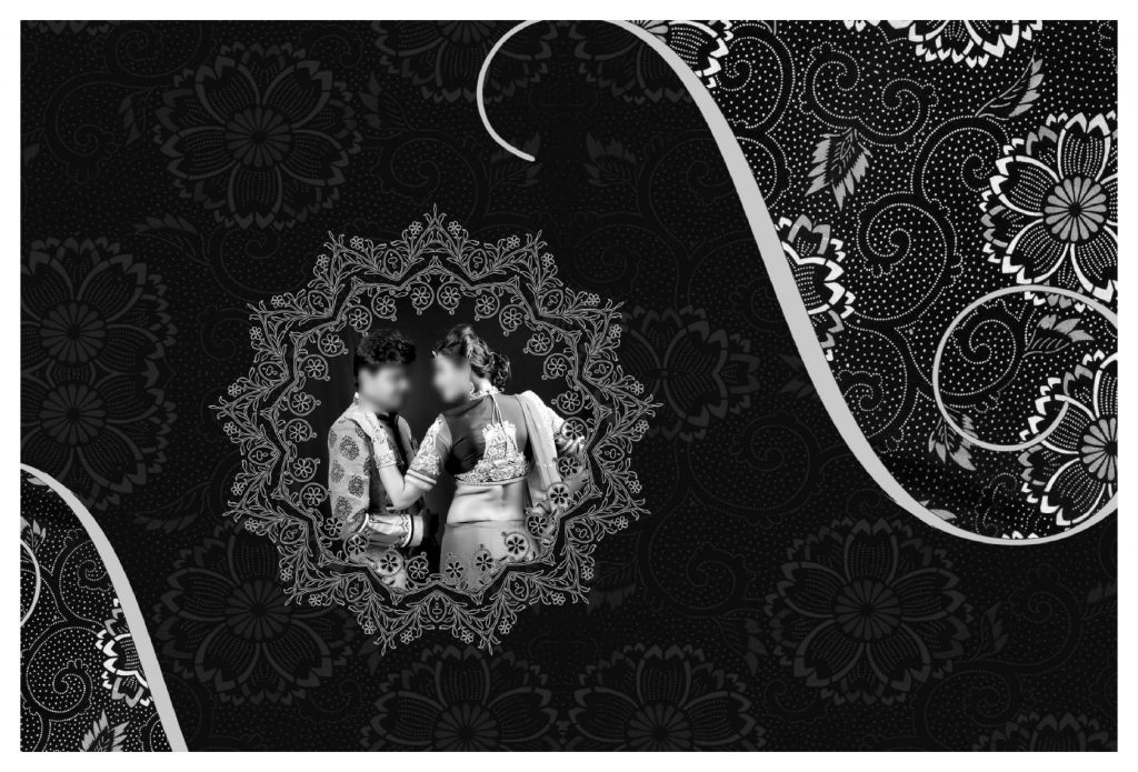 Premium Wedding Album Cover PSD Download 12×36