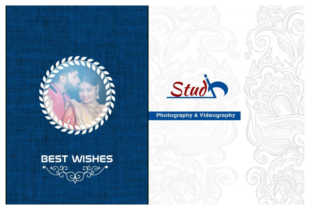 Premium Wedding Album Cover PSD Download 12×36