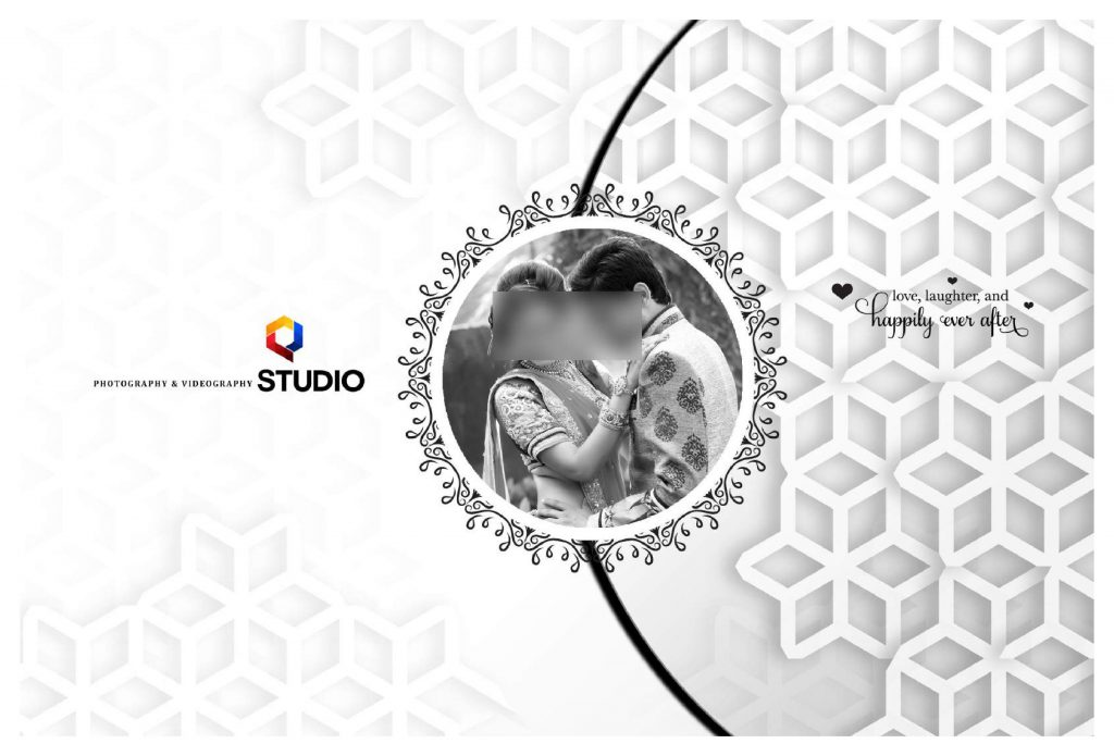 Premium Wedding Album Cover PSD Download 12×36