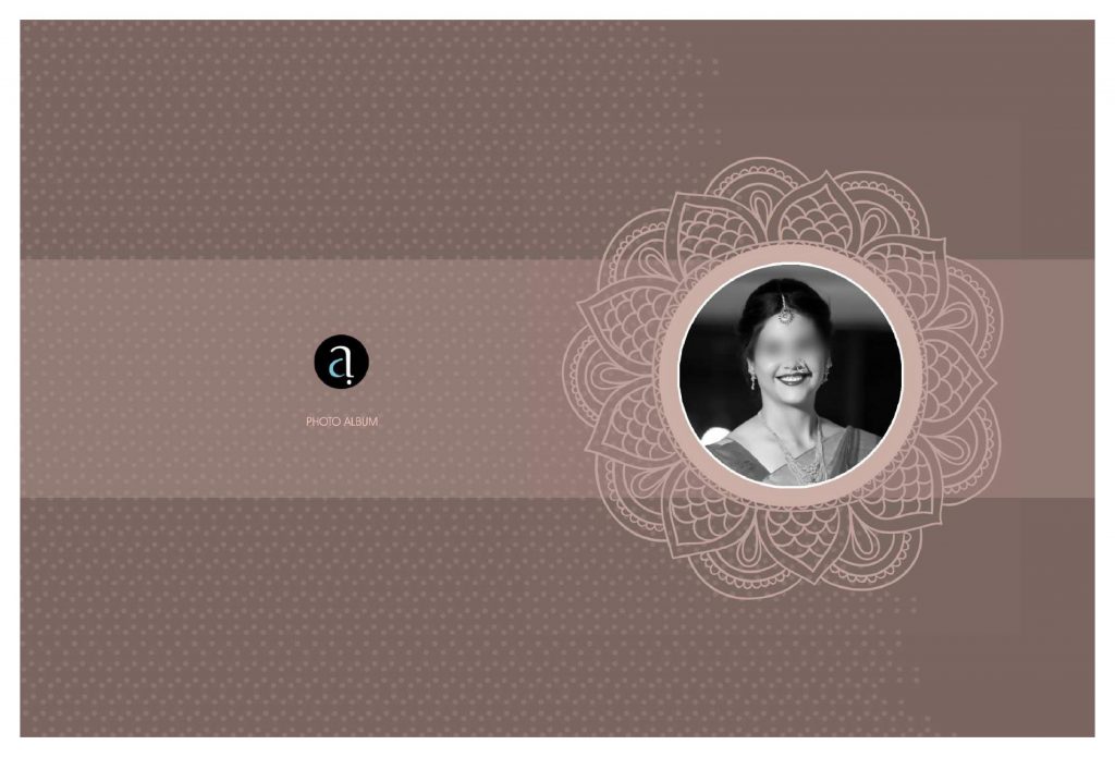 Premium Wedding Album Cover PSD Download 12×36