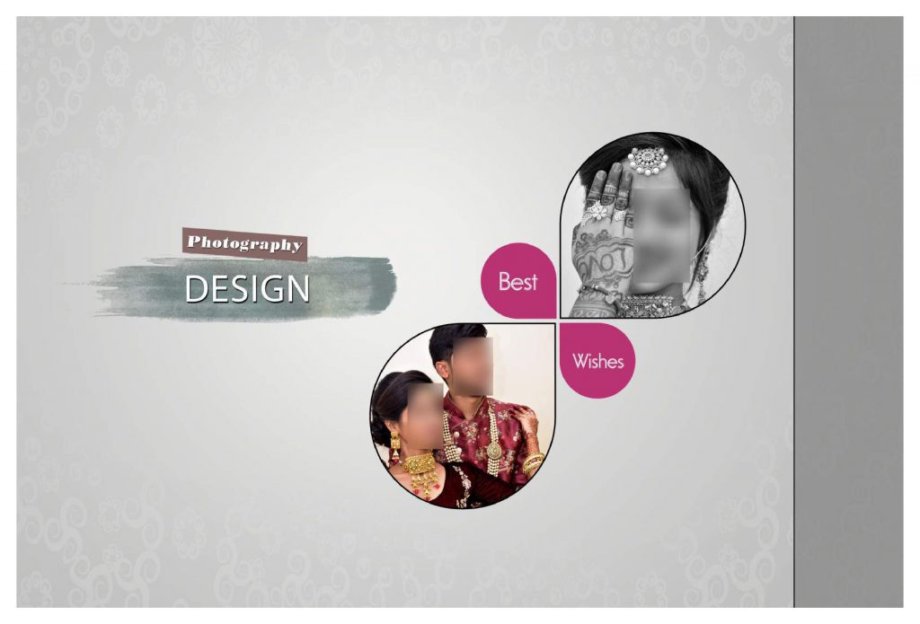 Premium Wedding Album Cover PSD Download 12×36