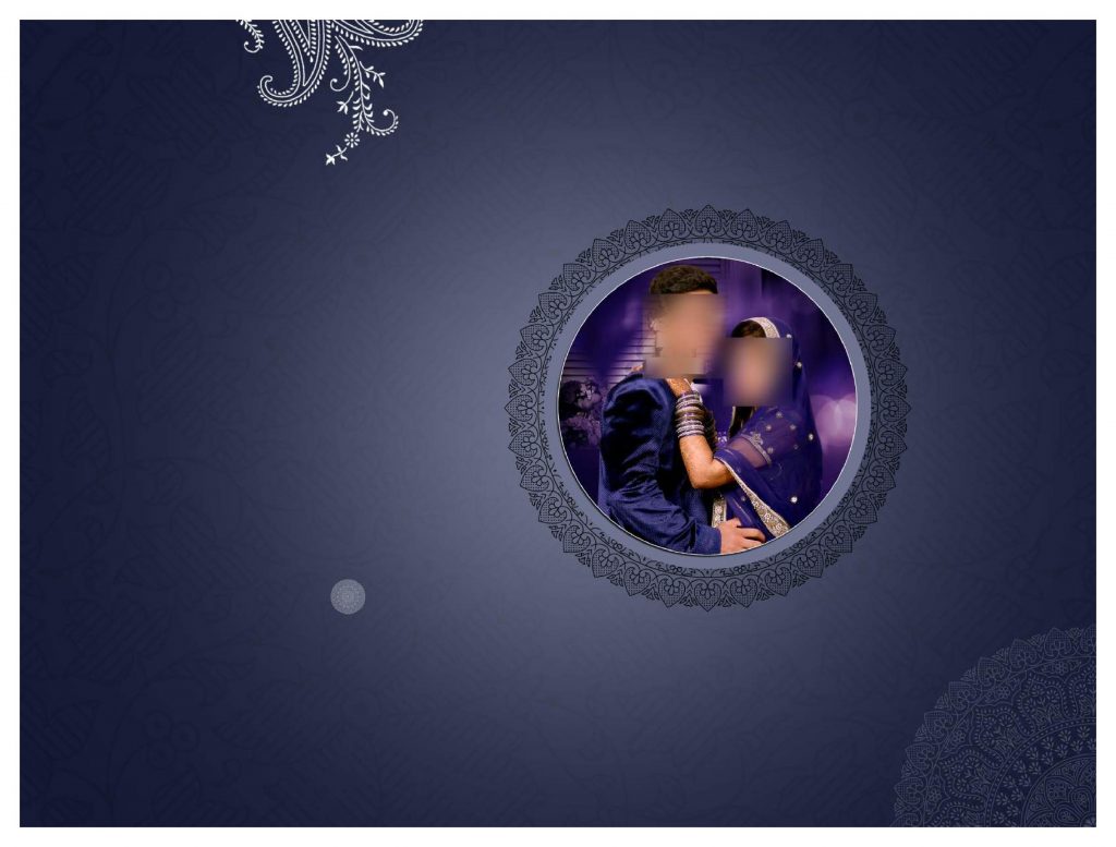 Premium Wedding Album Cover PSD Download 12×36