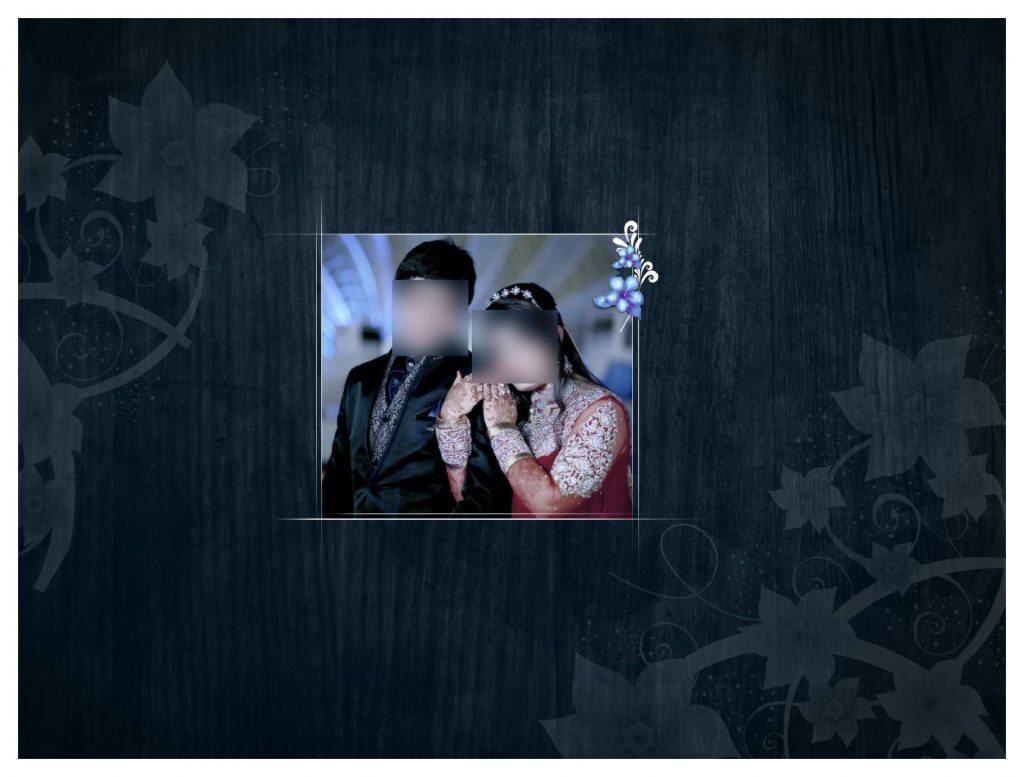 Premium Wedding Album Cover PSD Download 12×36