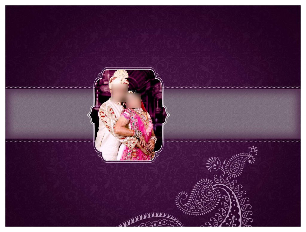 Premium Wedding Album Cover PSD Download 12×36