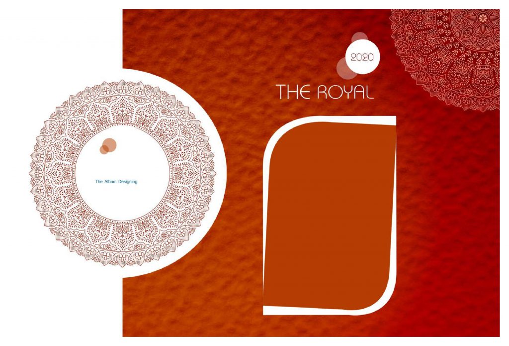 Premium Wedding Album Cover PSD Download 12×36