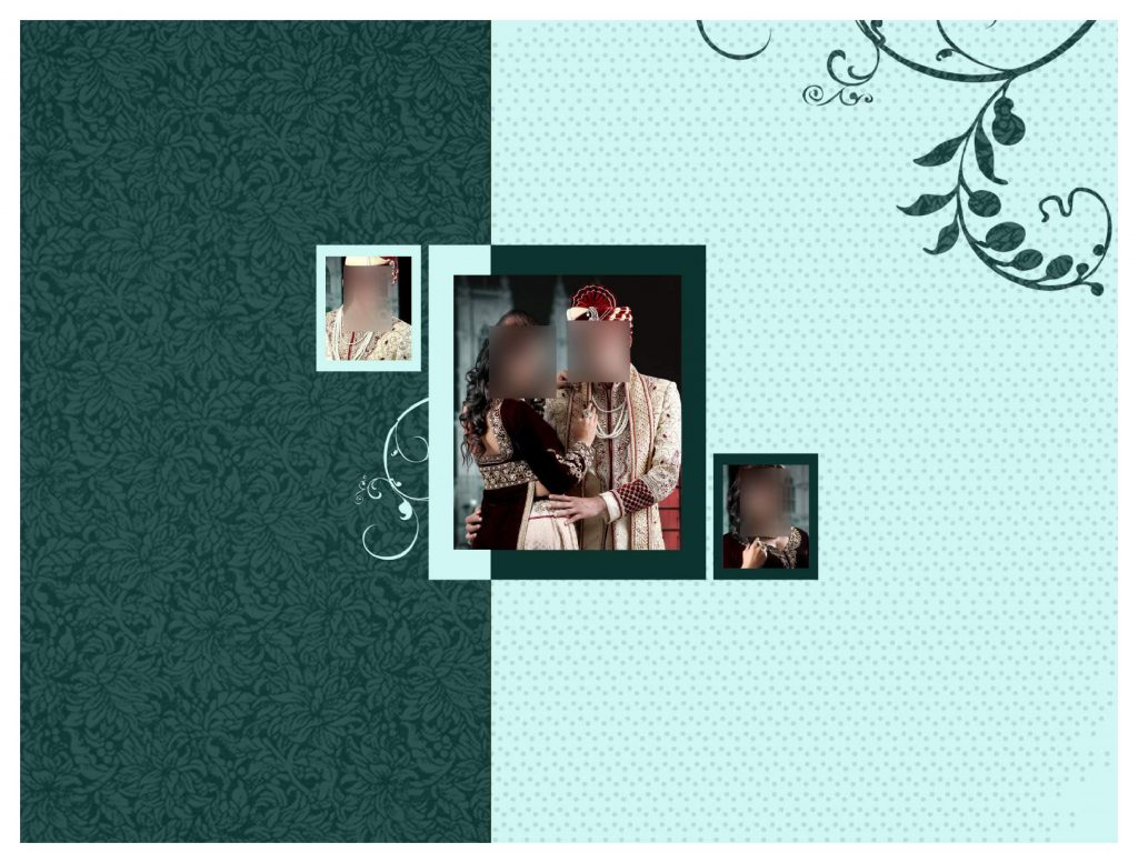 Premium Wedding Album Cover PSD Download 12×36
