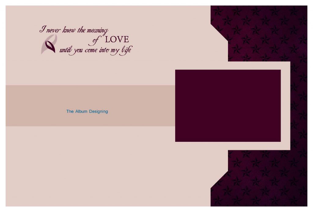 Premium Wedding Album Cover PSD Download 12×36