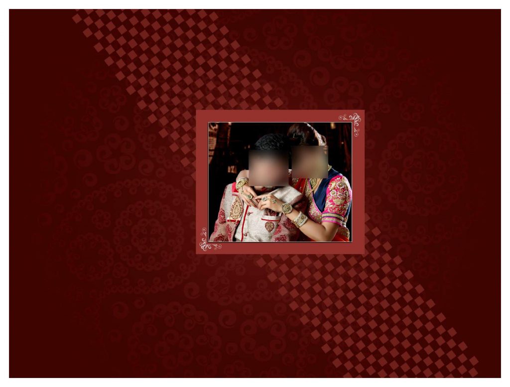 Premium Wedding Album Cover PSD Download 12×36