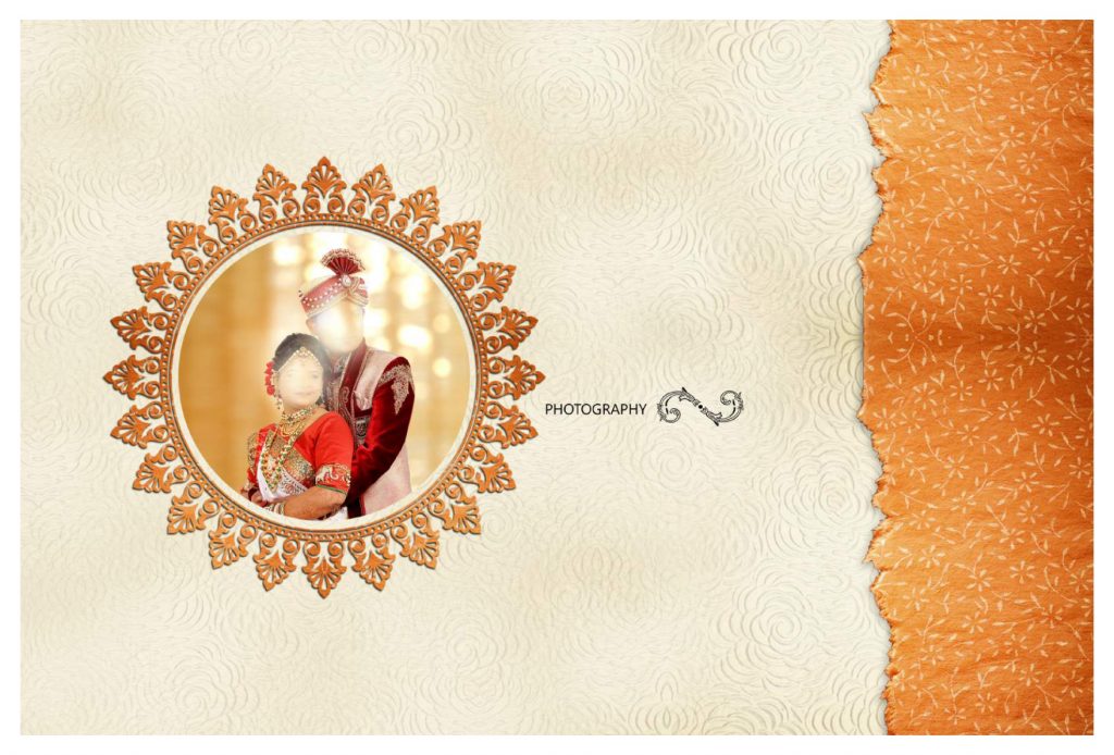 Wedding Album Cover PSD Download 12&times;36