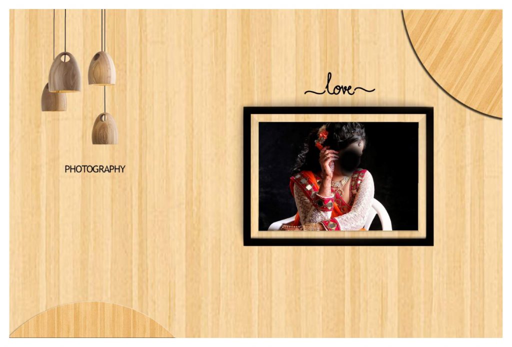 Wedding Album Cover PSD Download 12&times;36