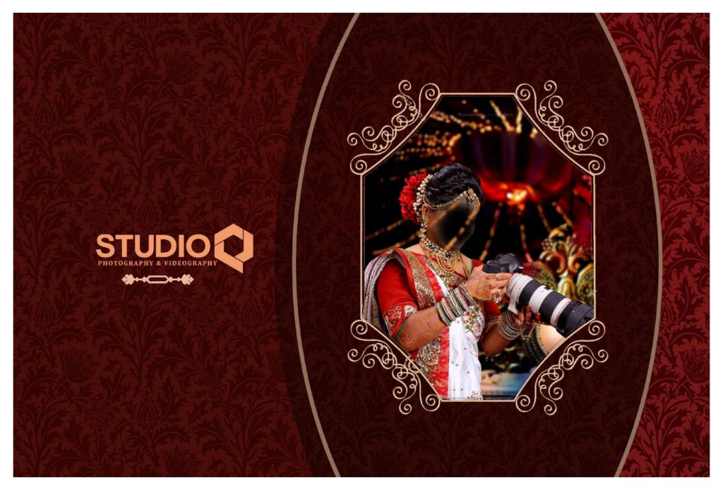 Wedding Album Cover PSD Download 12&times;36