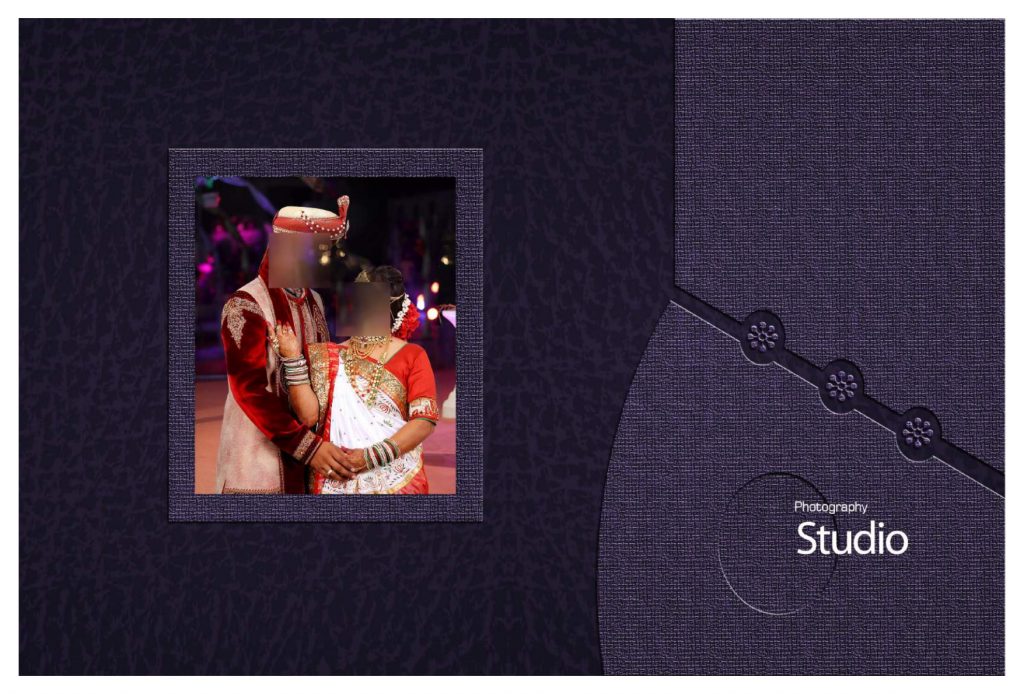 Wedding Album Cover PSD Download 12&times;36