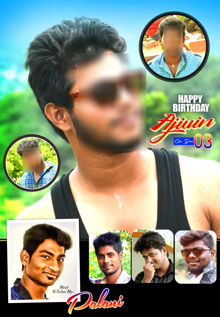 Premium Tamil Wedding Flex Design Psd