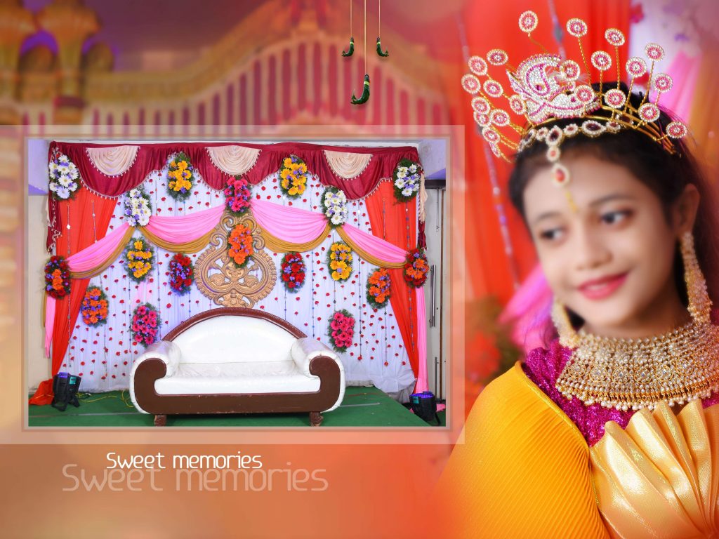 Vol-01-Premium Half Saree Function Album PSD