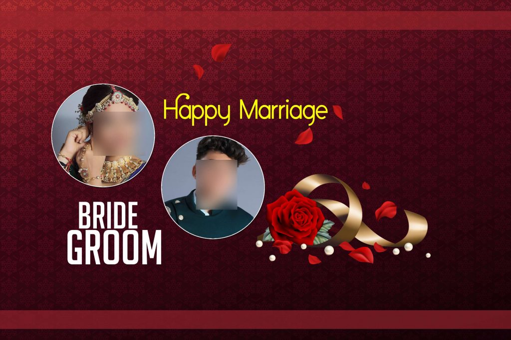 Premium Wedding Album Cover PSD Download 12×36