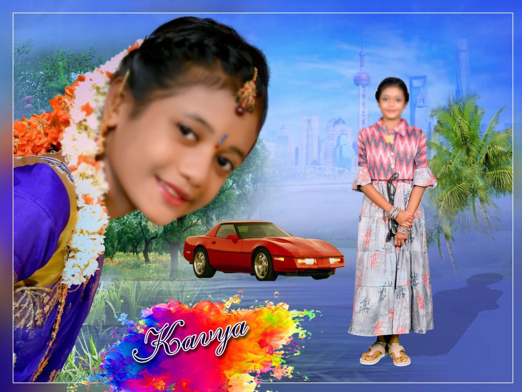 Vol-02-Premium Half Saree Function Album PSD