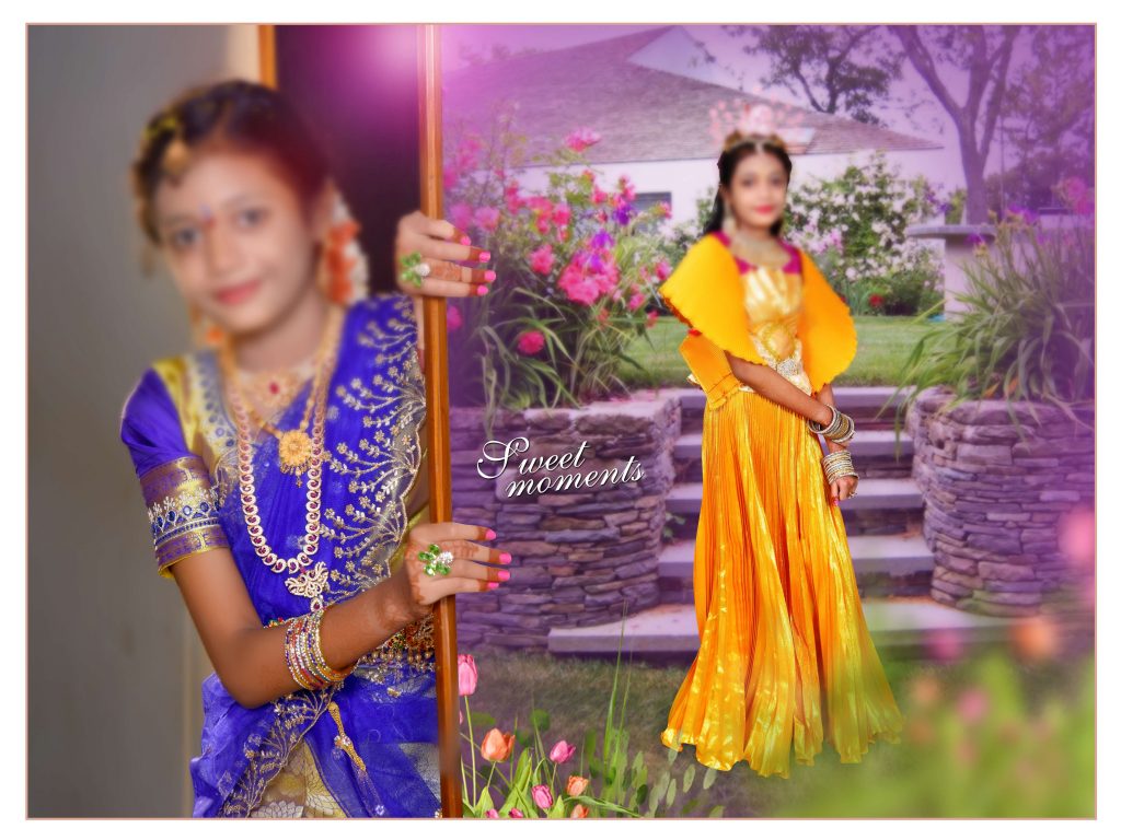 Vol-02-Premium Half Saree Function Album PSD