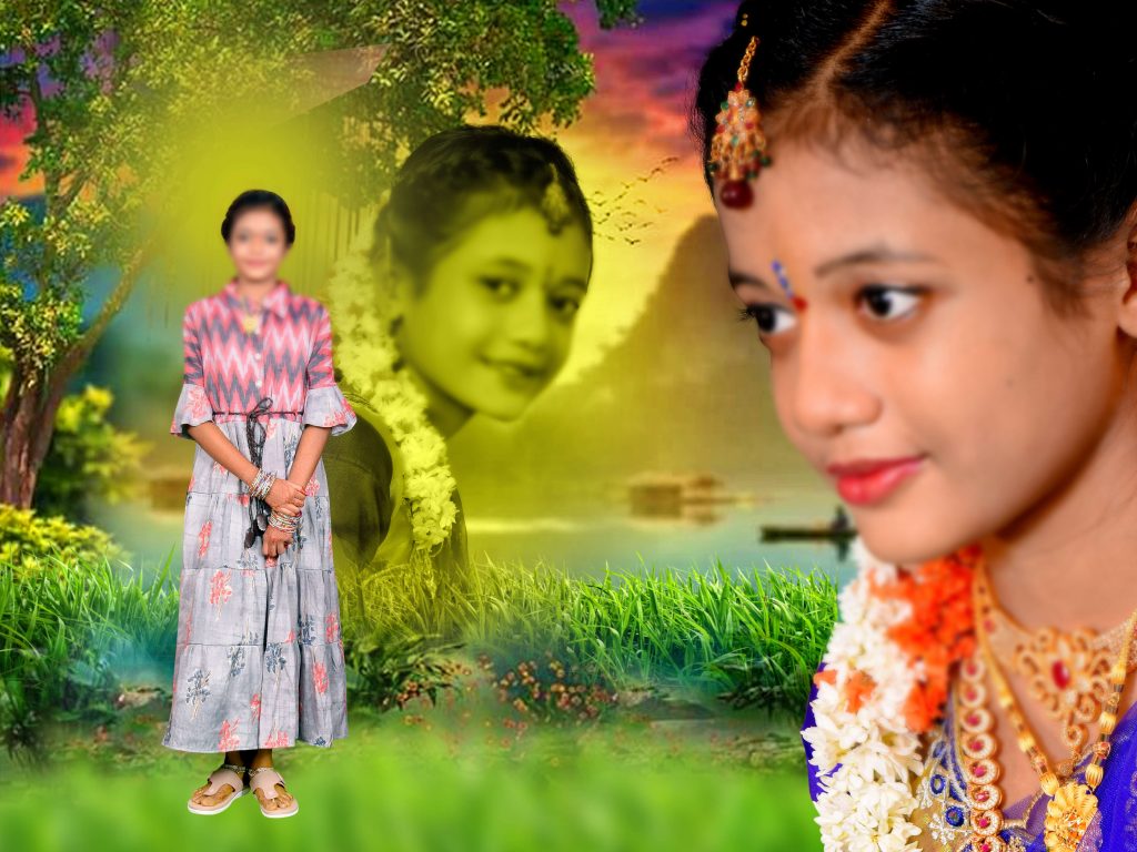 Vol-02-Premium Half Saree Function Album PSD