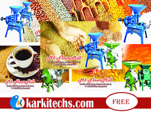 Flour Mill &Coffee Mill Psd Template Free Download – karkitechs.com