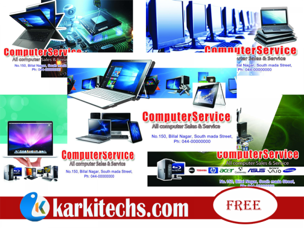 Computer Service Psd Template Free Download – karkitechs.com