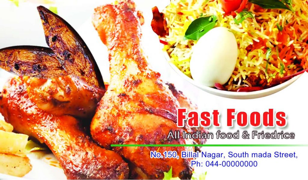 Fast Foods Psd Template Free Download &ndash; karkitechs.com