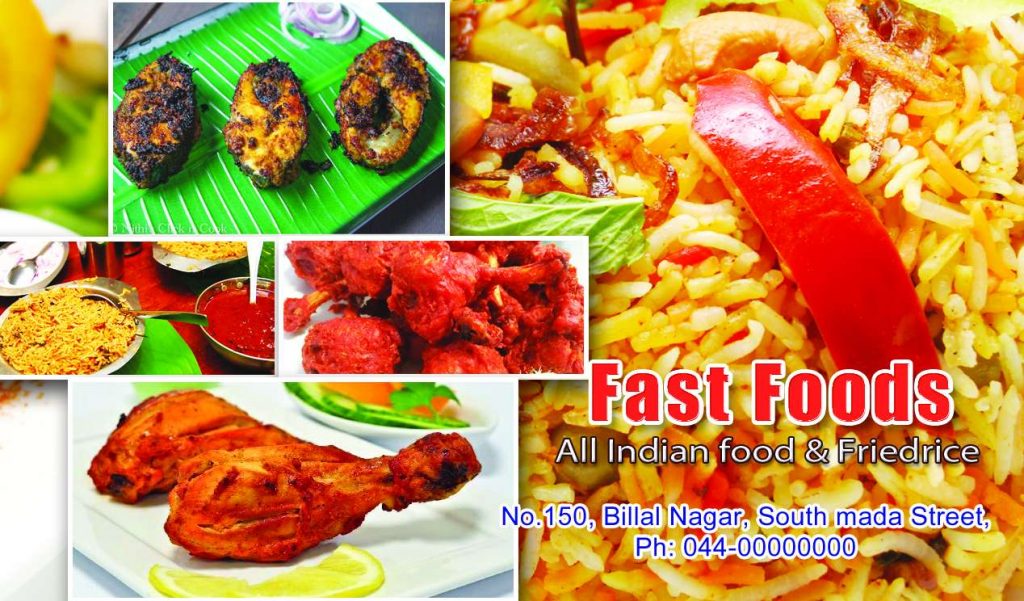 Fast Foods Psd Template Free Download &ndash; karkitechs.com