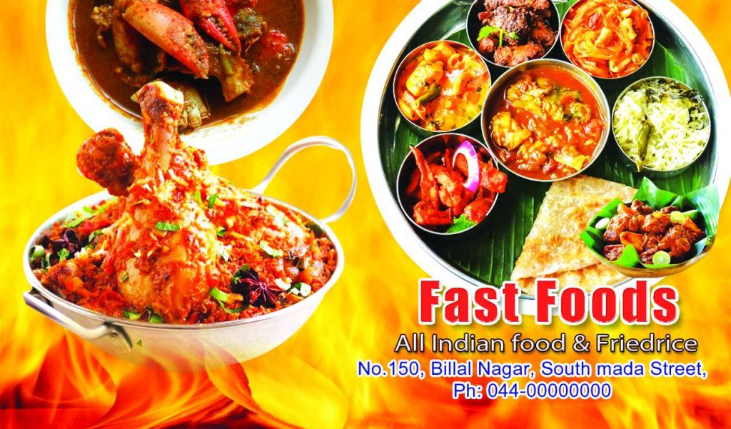 Fast Foods Psd Template Free Download &ndash; karkitechs.com
