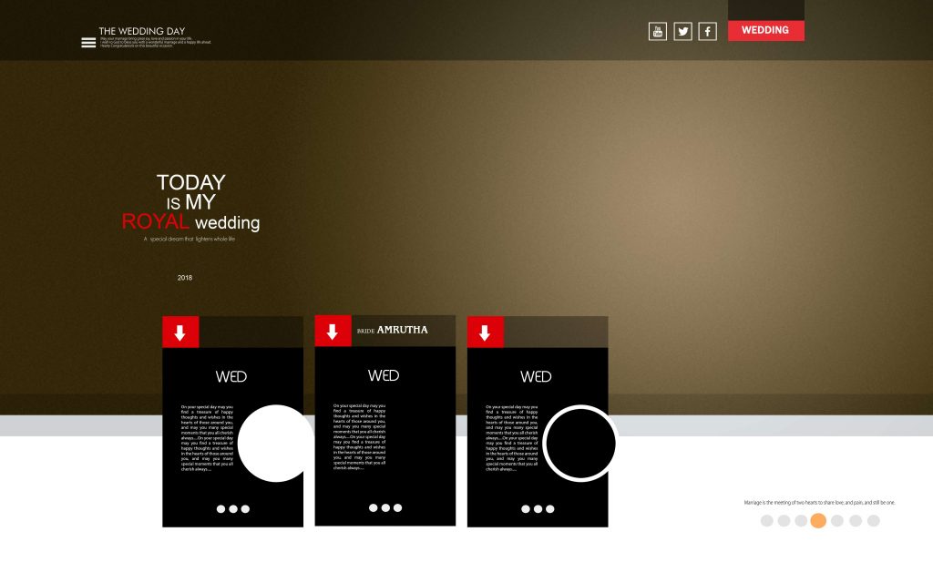 Dmax Vol-61&ndash;INDIAN WEDDING ALBUM PSD TEMPLATE